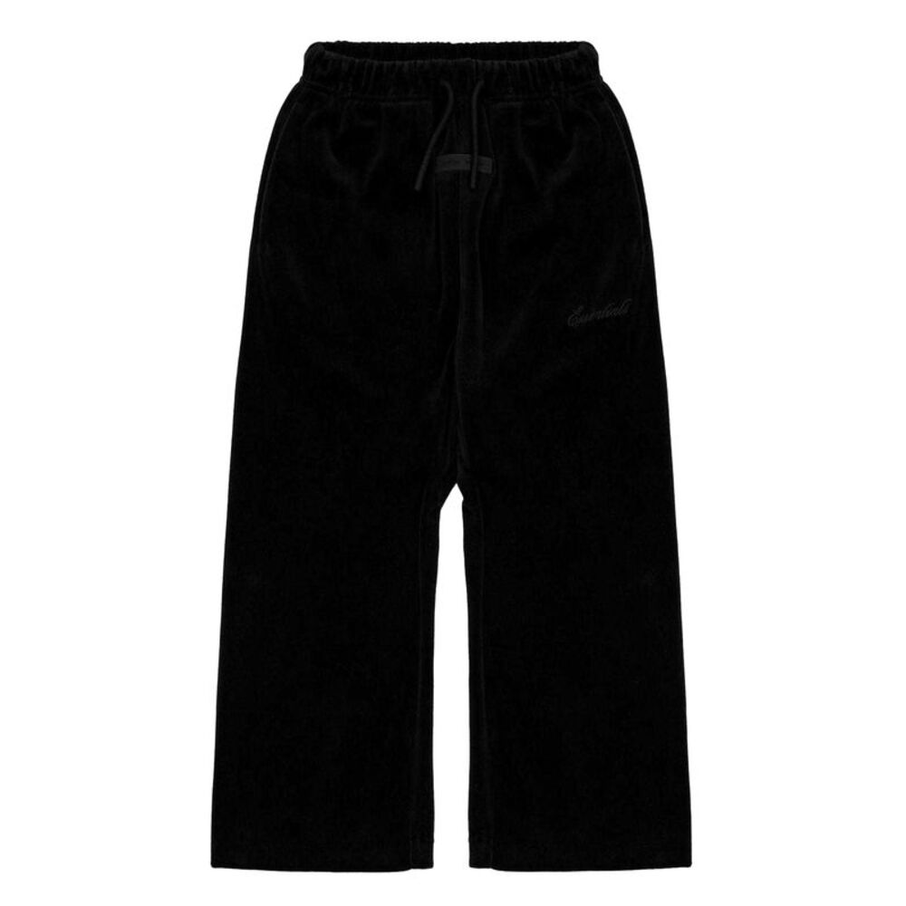 Fear Of God Essentials Childrens/Kids Wide Leg Joggers / Vintage Black